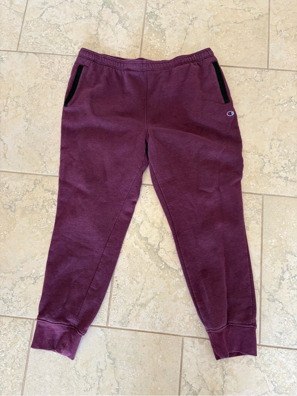Champion Burgundy Jogger Pants